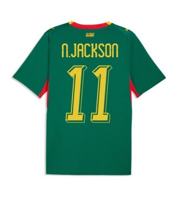 Senegal Nicolas Jackson #11 Bortatröja VM 2026 Kortärmad
